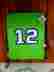 002711 The Petting Zoo Cinch Bag Seahawks 12th Man Gear Green Blue 005189121645