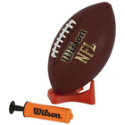 0883813706785 Wilson Nfl Junior Football With Pump And Tee