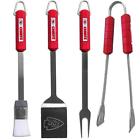 1-00063-06 Unbranded Nfl Kansas City Chiefs Tailgaters Bbq Grill Tool Set