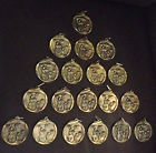 Mpms605g 1 Tri-star Antique 4 Medallions Cheerleader 2 Gold Trophy " 19