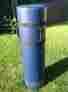10-pound Pro Down Round Tackling Dummy Blue 842569042806