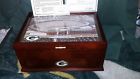 100984 Danbury Mint New Green Bay Packer Wooden Valet Box Deep