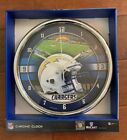1094327903 San Diego Chargers Nfl Round Chrome Wall Clock Wincraft