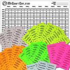 10teamfba1718 Team Football Gear Fantasy Draft Board Kit Large 680168845134