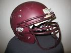 114 Dna Schutt Adult Football Ropo-dw Maroon Worn Matte Helmet Pro Used Game