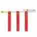 1149487 Sport Supply Group Triple Threat Flag Football Belts Red Large 842569035532