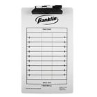 11544 Franklin Football Coaching Clipboard White Legal Size Fast 025725375950