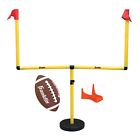 120027ivmwi Franklin Football Goal Post Portable Adjustable Set Youth Practice Sports