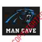 14276 Fanmats Nfl Carolina Panthers Nylon Universal Man Cave All-star Mat