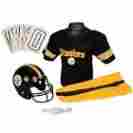 15701f26-fs Franklin Sports New Nfl Pittsburgh Steelers Deluxe Licensed Youth Uniform Set