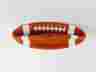 16031001 Practice Ball All Star Recreational Rubber Football Brand New Great Scrimmage Game
