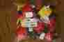 17330 Sportime Small Flag Football Belts 6 Red Yellow Fits Waist 20 32 New 885634290269
