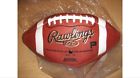 20101 Rawlings R5 Leather Official Size Nfhs Certified Game Football Very Good Cond