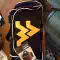 239-53l Logo Chairs University Of West Virginia Mountaineers Locker Duffel Bag Team Luggage