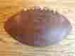 2446 Sears Vintage Football Top Grain Leather Official Size Weight No