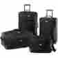 56444-1041 4-piece American Tourister Fieldbrook Ii Set Black Easy Travel
