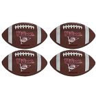 Wtf1571id 4 Red Wilson Zone Pee Composite Leather Wee Footballs Size Ncaa