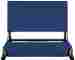 Wcb1-n 400lbs Markwort Patented Deluxe Wide Model Stadiumchair Supports Up To Navy 851546001941