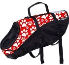 40902-2-m Flowt New Dog Life Vest Pfd Red Medium 814154017667