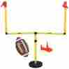 51468 Franklin Football Goal Post Set Air Tech Kicking Tee Field Markers Gridiron Outdoor Toy 0738834151468