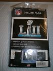 52080117 Nfl Super Bowl Lii Logo Deluxe Edition Flag 032085520807