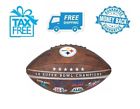 555459182 Wilson New Nfl Commemorative Championship Football Pittsburgh Steelers No Tax