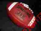 62-8999 Spalding J5v Football Full Size Top Grain Leather Nfhs Approved 029321818101