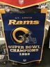 77078 Winning Streak St Saint Louis Rams Dynasty Man Cave Banner