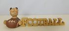 82423 Blossom Bucket Football New Resin