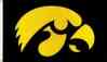 95224 Black 3x5 Sports Bsi Products Iowa Hawkeyes Flag Logo