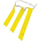 A105t-yel Champro Triple Threat Flag Belt Yellow 752044105486