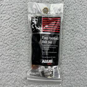 Adams 720957200130 Nip Usa 206-gd-r Yellow Flag Football Belt Set Sports Equipment Osfm