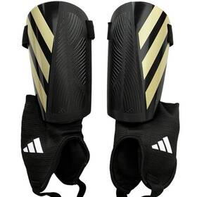 Adidas Ip3997 Football Soccer Shin Guards Tiro Sg Mtc Size Small Black/gold New