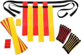 B072kp2phk Adventure Animalz Flag Football Set Kids - Premium 14 Player 62 Piece Belts And Flags Kit In