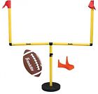 Akso Franklin Sports New Adjustable Go Pro Youth Football Goal Post Set For Kids By 686912726216