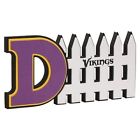 Fh1781 Approximately 3d " Sign Vikings Foam 8.5 17 Nfl - Minnesota Defence Fan