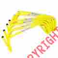Ash-1100s Speedster 6 Mini Hurdles 6pk With Strap Speed Agility Training 640864645094