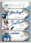 Autograph Ensemble Moore Jerry Exquisite 3 10 80 Largent Rice 2009 Auto 5 Ud