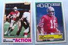 Cards-1982 Topps 169 2nd 1983 Ia Montana 489 Year Joe 1982