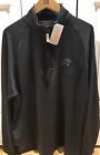 Cbuk Nwt Men By Cutter Buck Carolina Panthers Half Zip