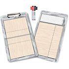 Cbvolleyball01 Gosports Volleyball Dry Erase Coaches Board With Pens 815898021750