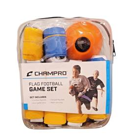 Champro 752044019950 Flag Football And Cone Game Set