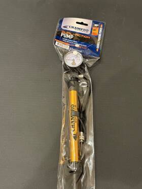 Champro 752044673787 10 Inch Dual Action Pump With Pressure Guage