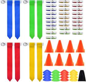 Chicarry 711181494532 Flag Football Set 14 Player/ 28 Player Flags And Belts Includes