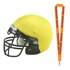 Chp-hcgd-1p Champion Sports Set Of Helmet Cover Yellow 889673533554