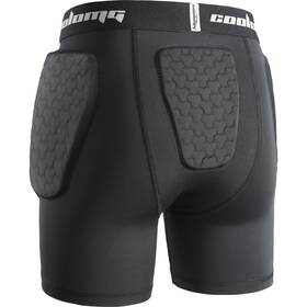 Coolomg Cf006bk M Us Youth Boys Football Girdle Padded Shorts/leggings With Crotch Pocket