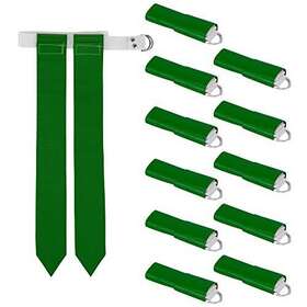 Crown Sporting Goods 796520363793 12-pack Flag Football Team Set - 12 Belts With 24 Flags Touch Game Practice T