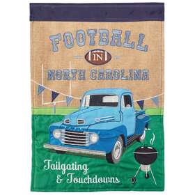 Topd-2119-603799589703 Dicksons Inc Football In Nc Ltableu& Flag Burlap