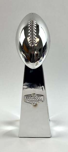 Draft Now 860000912372 Football Champion Trophy Chrome Fantasy 14 Inch