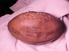 F-1350 Wilson Vintage Official Leather Football Youth John Brodie Genuine Cowhide